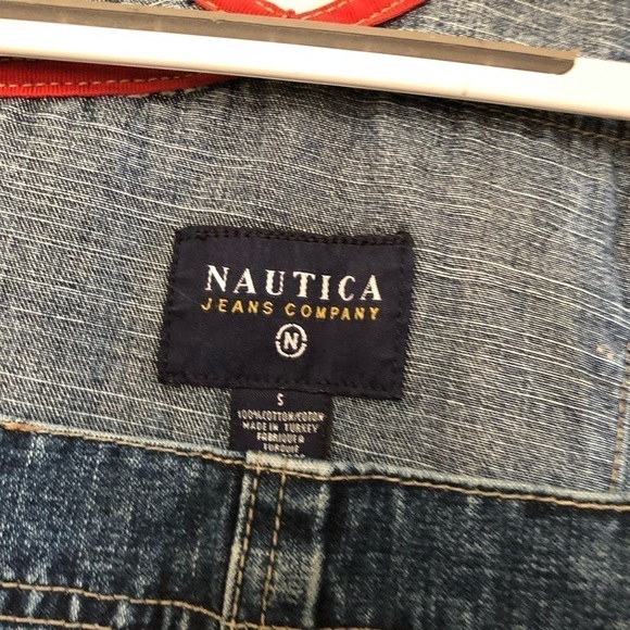 Nautica Denim Romper Size Small - Picture 2 of 3